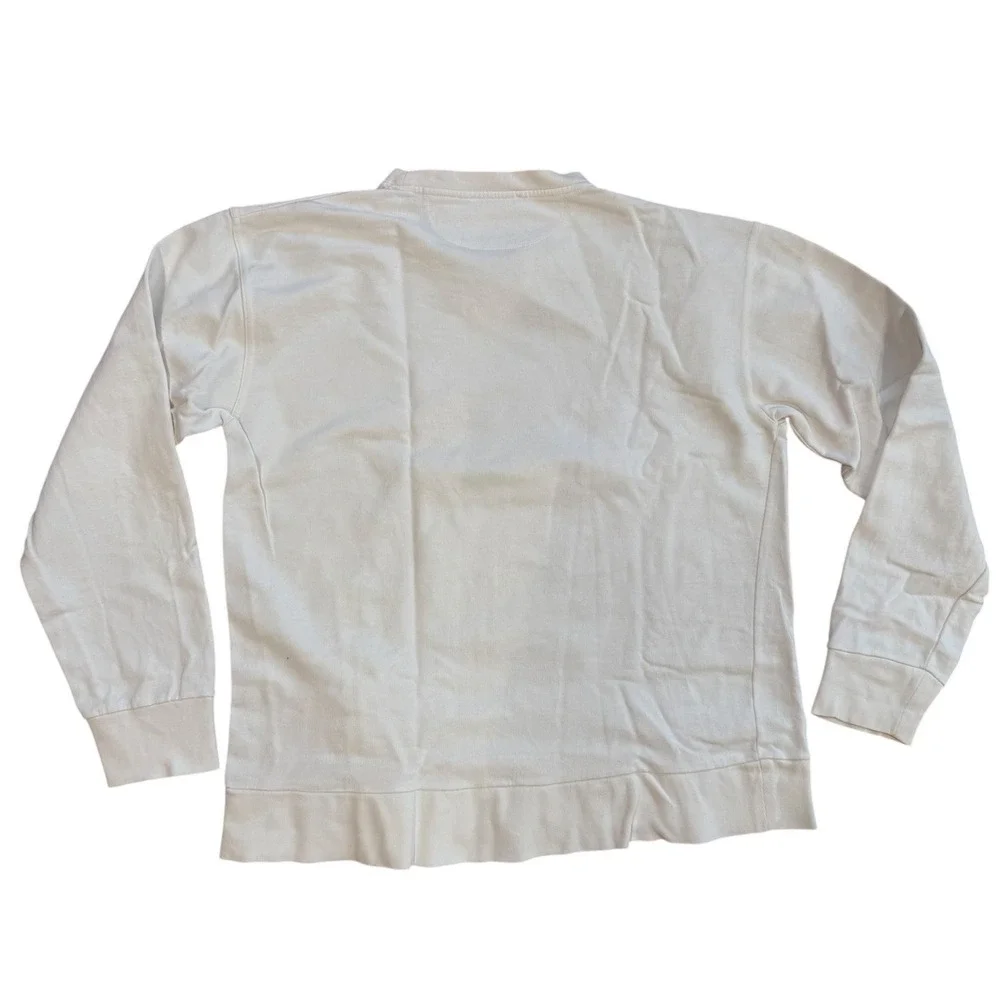 Gianfranco Ferre White Sweatshirt Pants Set Made‎ Italy Designer Loungewear XL